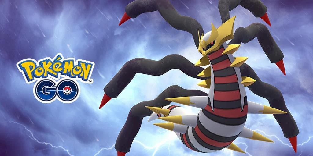 Giratina (Origin Forme) in 5-star Raid Battles